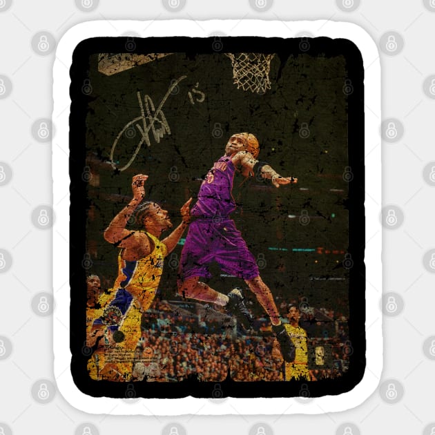 Vince Carter - VINTAGE Sticker by bengkelmarimin